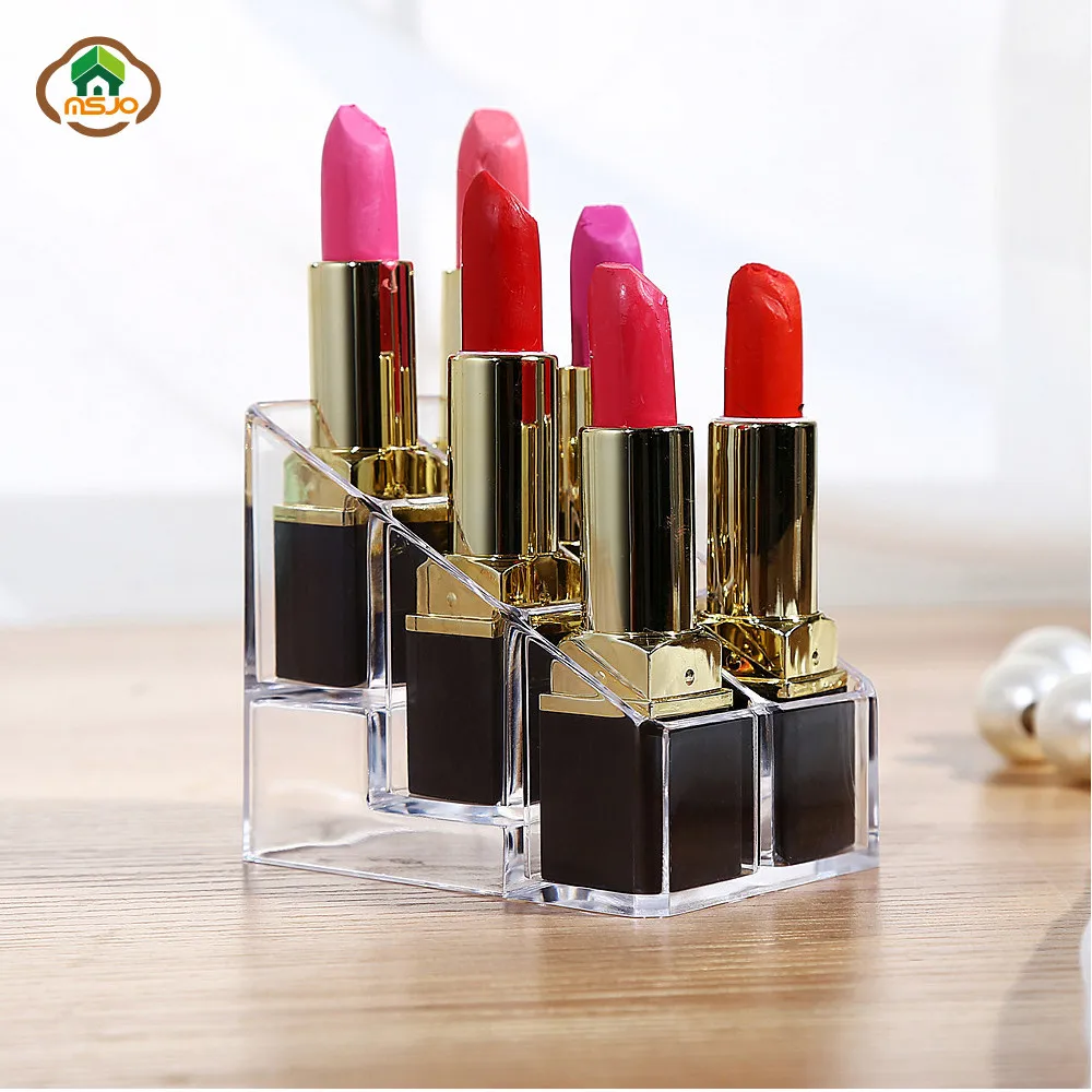 MSJO косметический Органайзер набор прозрачные ящики для хранения акриловый