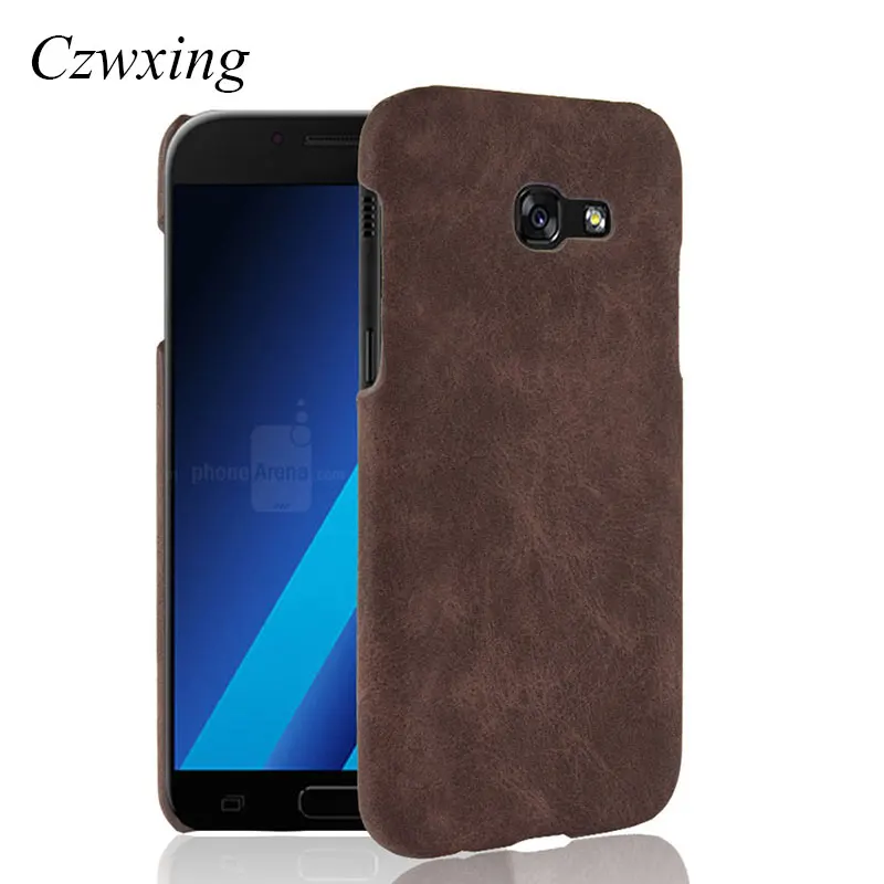 For Samsung Galaxy A5 2017 Case Luxury Retro PU Leather Phone A520 A520F |