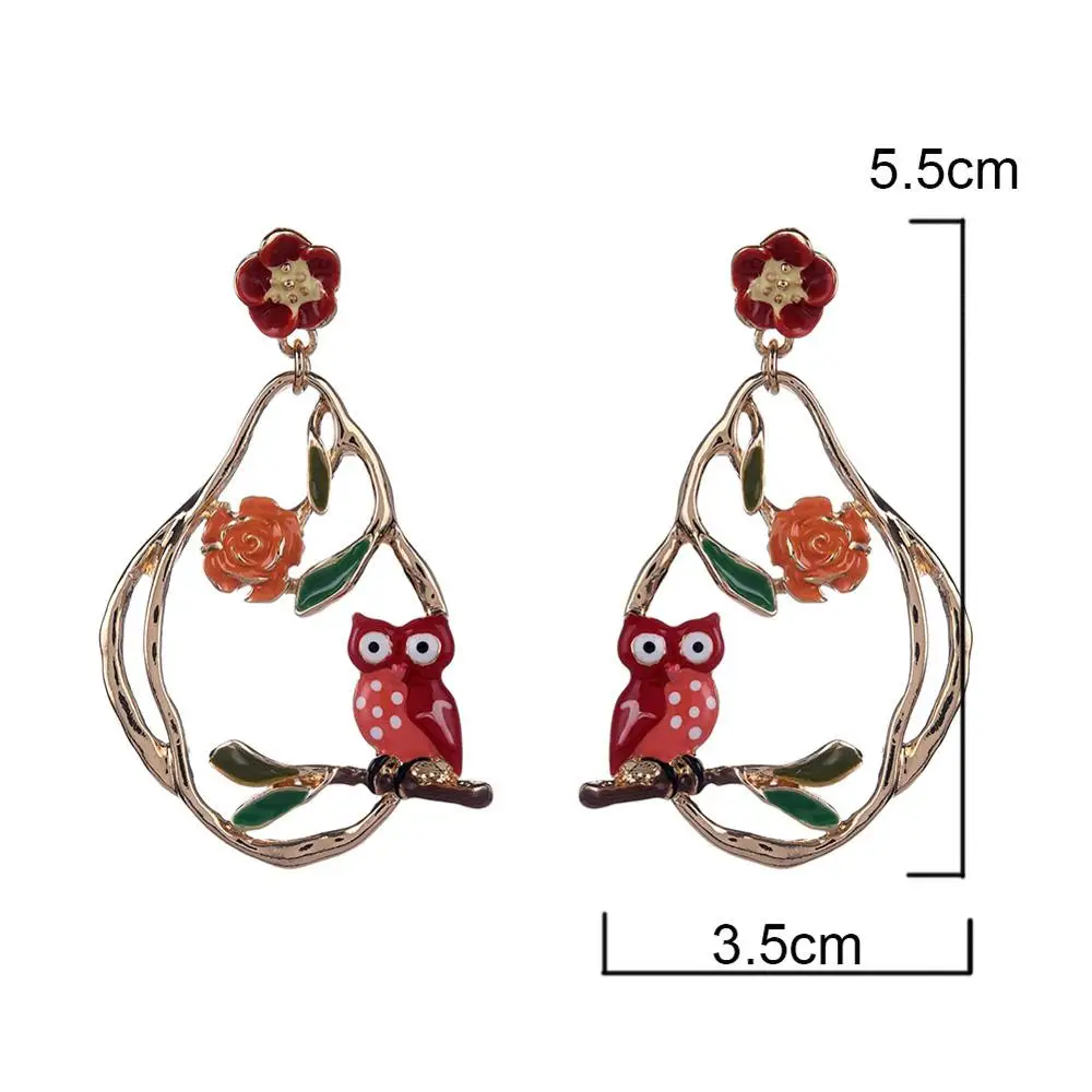 Женские богемные серьги-подвески Cring Coco модные ювелирные украшения из сплава с