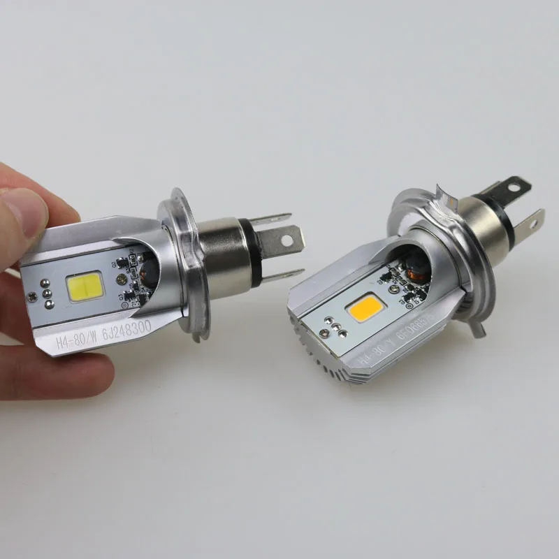 Светодиодная фара для мотоцикла M2S H4 6 80 в Вт 6500 лм|hs1 bulb|h4 motorcycleh4 motorcycle led |