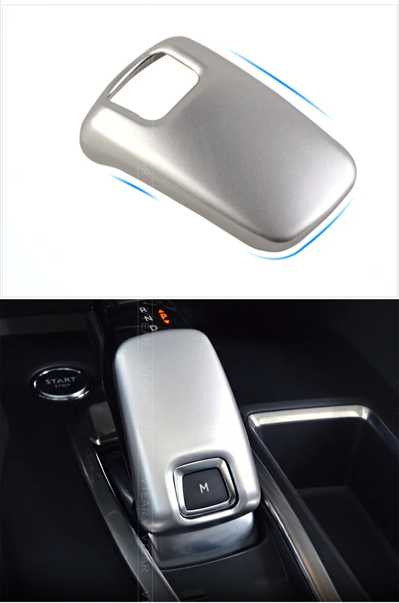 Vtear для peugeot 3008 5008/GT автомобильный редуктор, накладка на голову, рамка, внутренние молдинги, АБС хромированные аксессуары, автомобильный Стайлинг