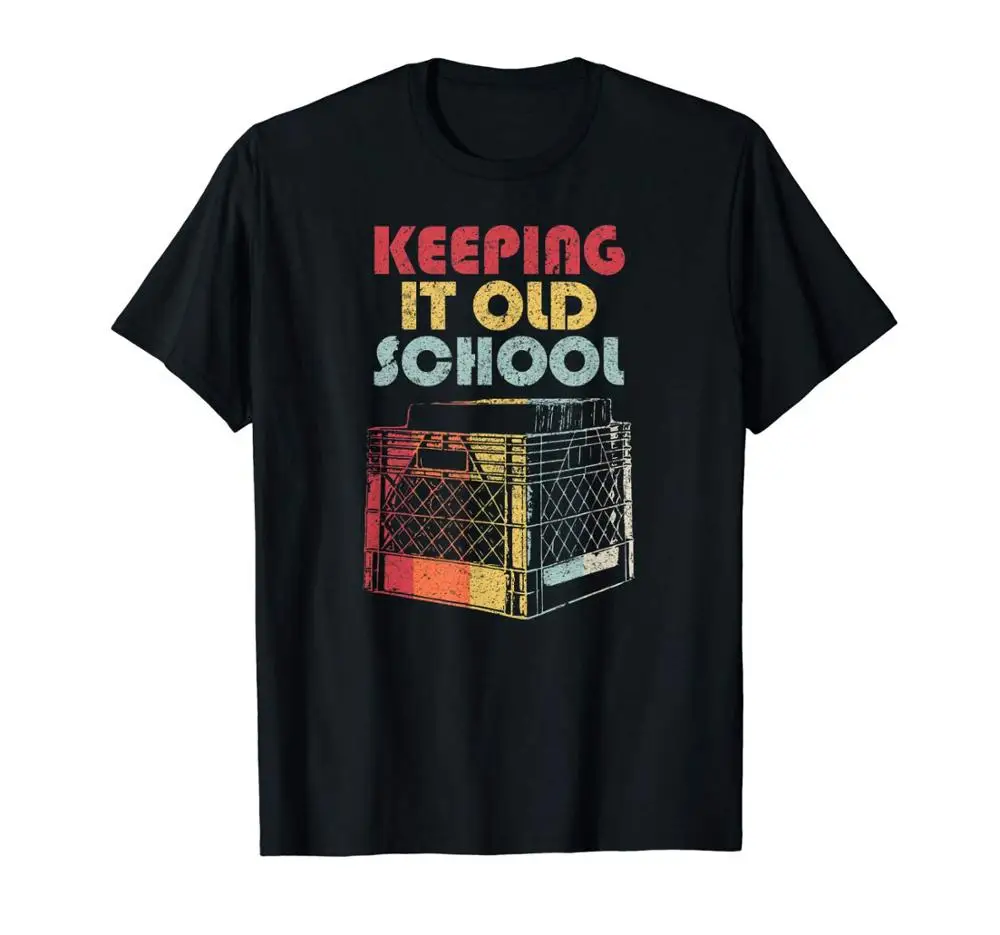 Vinyl Record Shirt. Retro Keeping It Old School New Fashion Cool Casual T Shirts Fashion Summer Paried Beer T Shirt