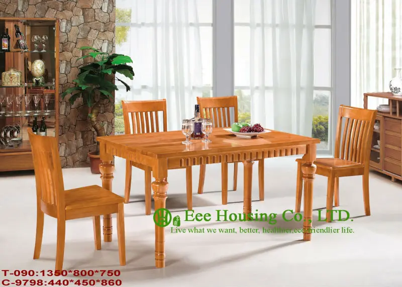 

C-9798,T-090 Living Room Furniture,Luxurious Solid Dining Chair,Customized Solid Wood Dinning Table & Chairs/Home furniture