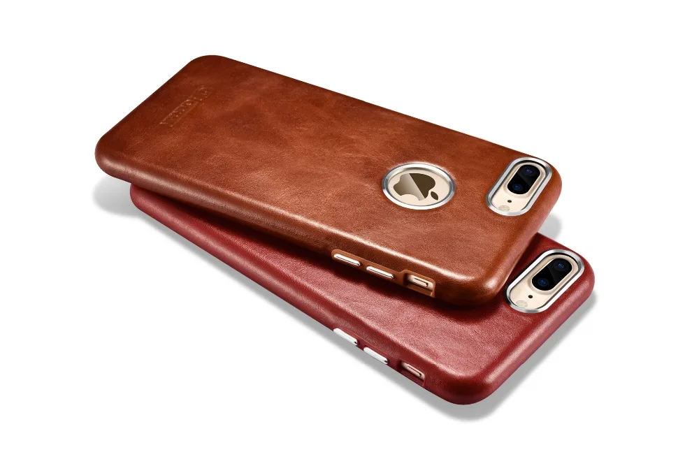 Роскошный чехол из натуральной кожи для iPhone XS Max X iPhone 8 7 6 6S Plus, защитный чехол для телефона