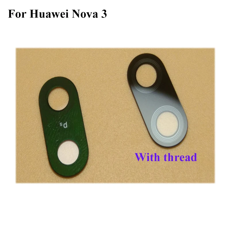 2 шт. Высокое качество для задней камеры Huawei Nova 3 Nova3 стекло Проверено хорошо |