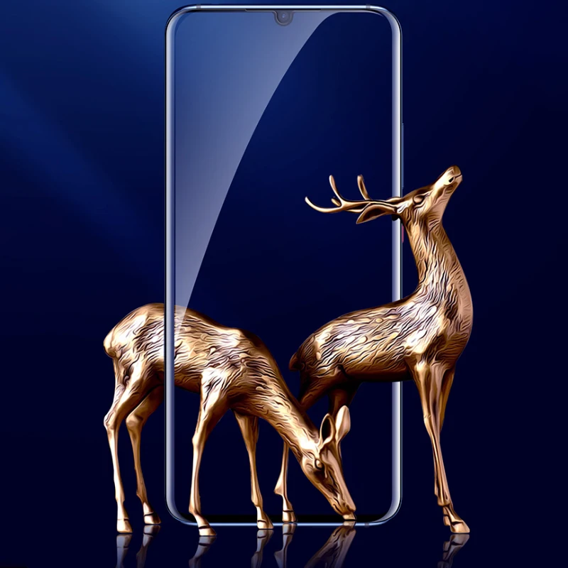 Закаленное стекло для Huawei P30 Pro lite защита экрана закаленное полное изогнутое