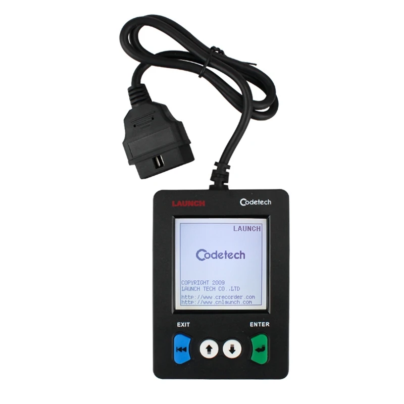 Флэш-Продажи codetech Oringinal автомобилей сканер launch x431 OBDII code reader creader v дешевле чем vi