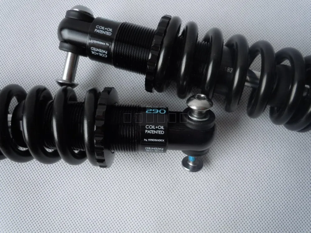 KS 350LBS/450LBS/650LBS 125 150 мм 165/190 масляная пружина mtb Складная задняя подвеска для