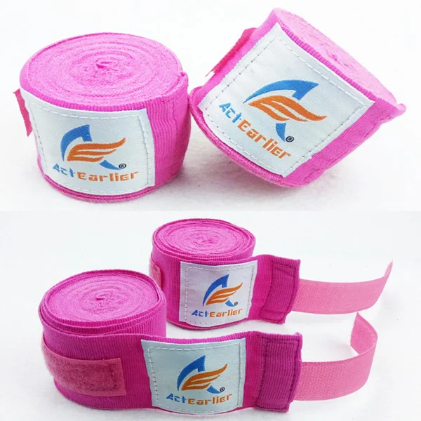 1 piece pink Actearlier быстро раскупаемый 1 шт. 3 м спортивные наручные Поддержка протектор 10 Цвета боксерский бандаж Обёрточная бумага дешевая Заводская цена; - Цвет: 1 piece pink
