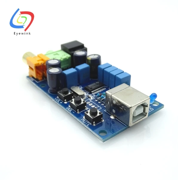 Eyewink PCM2704 USB DAC Мощность волоконно оптический коаксиальный аналог выход sz 11|driver|driver