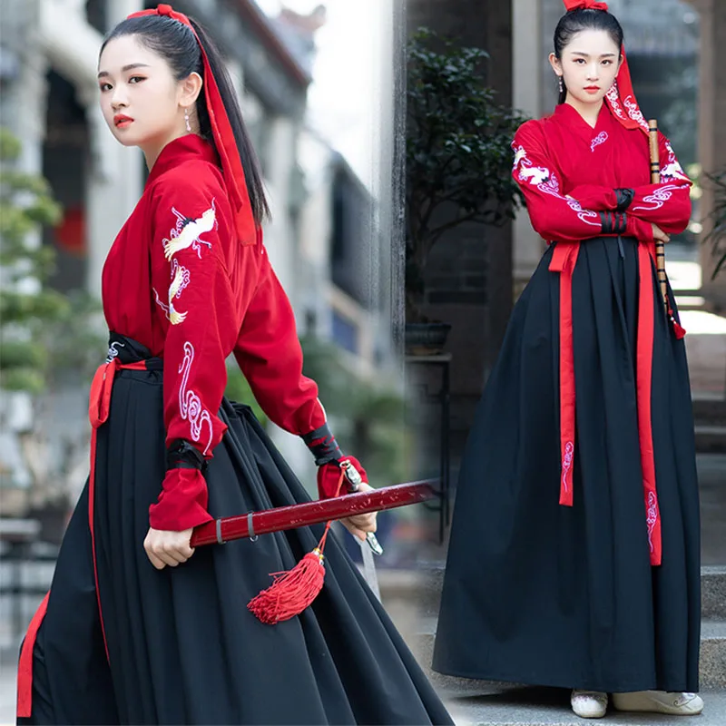 Hanfu Женский костюм династии Цин Китайская вышивка танцевальные костюмы для мужчин традиционная народная сценическая танцевальная одежда наряд DNV11610