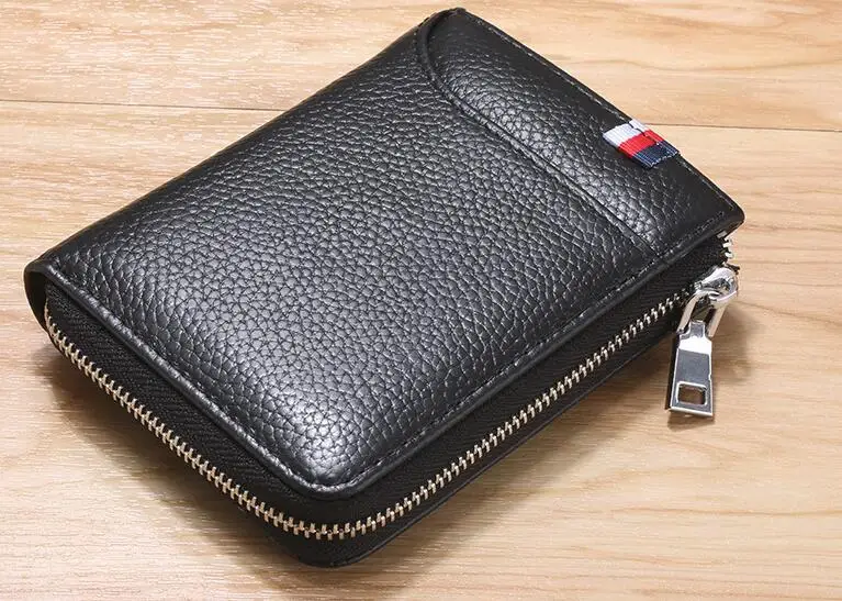 Молодежный Мужской кошелек простой модный короткий для мужчин мужская сумка с