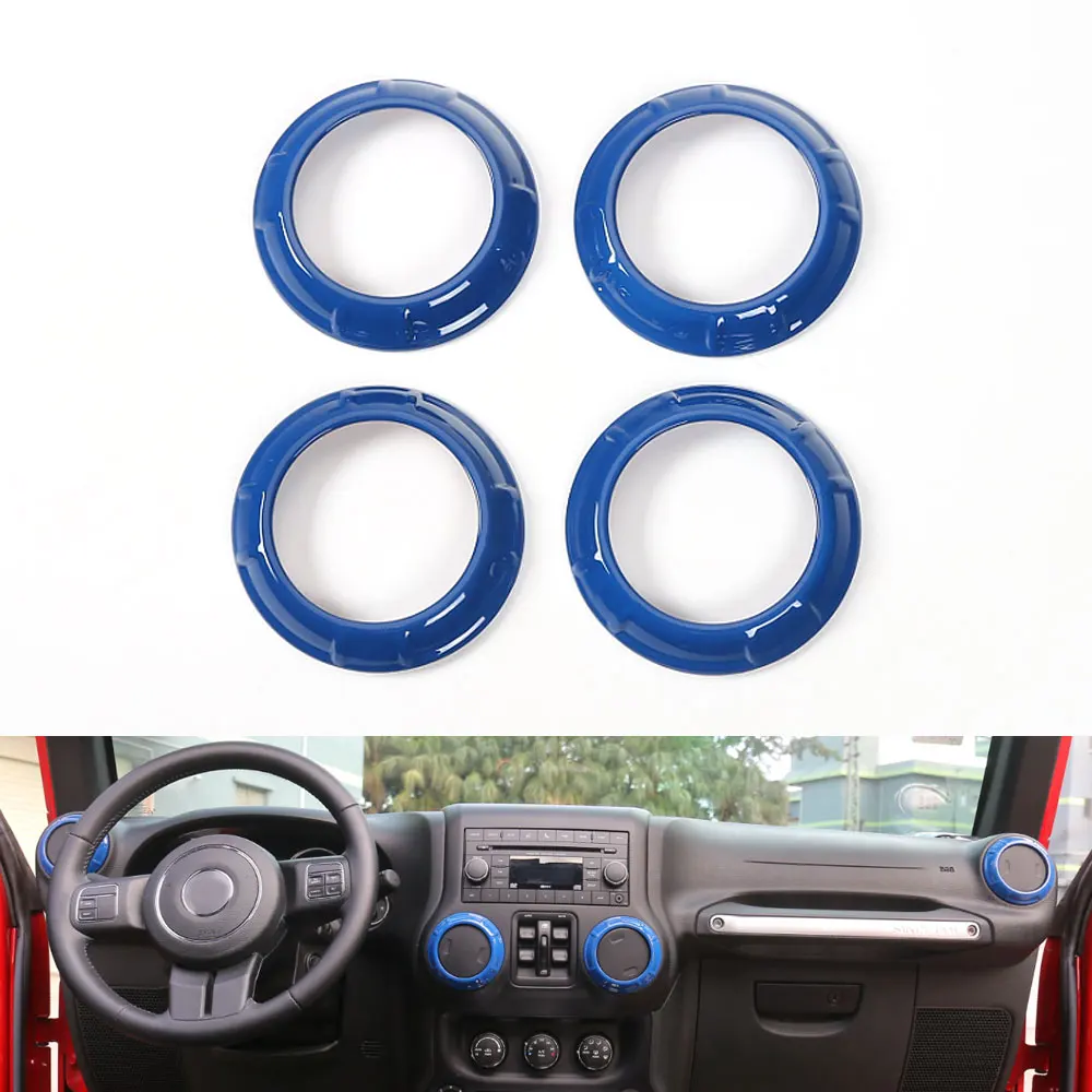4 шт./компл. Внутренняя крышка кондиционера автомобиля отделка вентиляционного