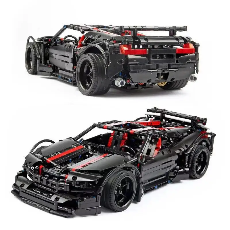 XingBao 07003 создатели MOC TECHNIC серии автомобилей 2015 Assassin X19 строительные блоки игрушки