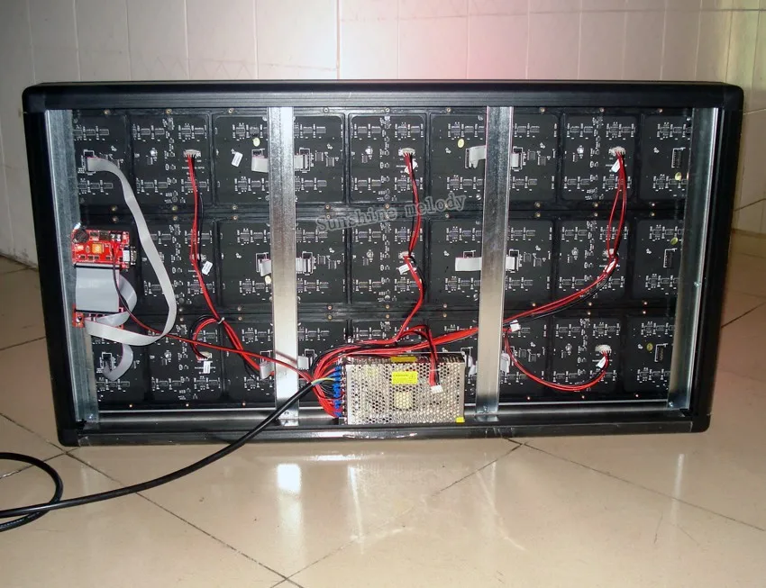 2 комплекта/упаковка Gicl-3590 алюминиевой рамкой, размер экрана 960*480 мм; подходит для P5 P10 светодиодный дисплей