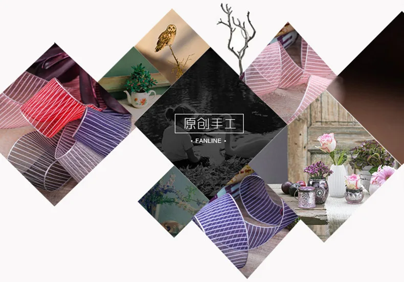 100 ярдов 10/16/25/38 мм с волнистым краем; Пико корсажная лента для детский бант для волос Аксессуары Свадебная вечеринка Декоративный букет упаковка