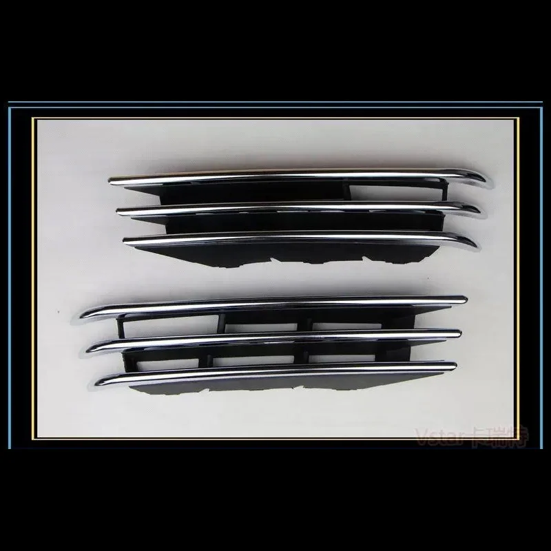 Автомобильный Стайлинг ABS Хромированная передняя крышка задних противотуманных