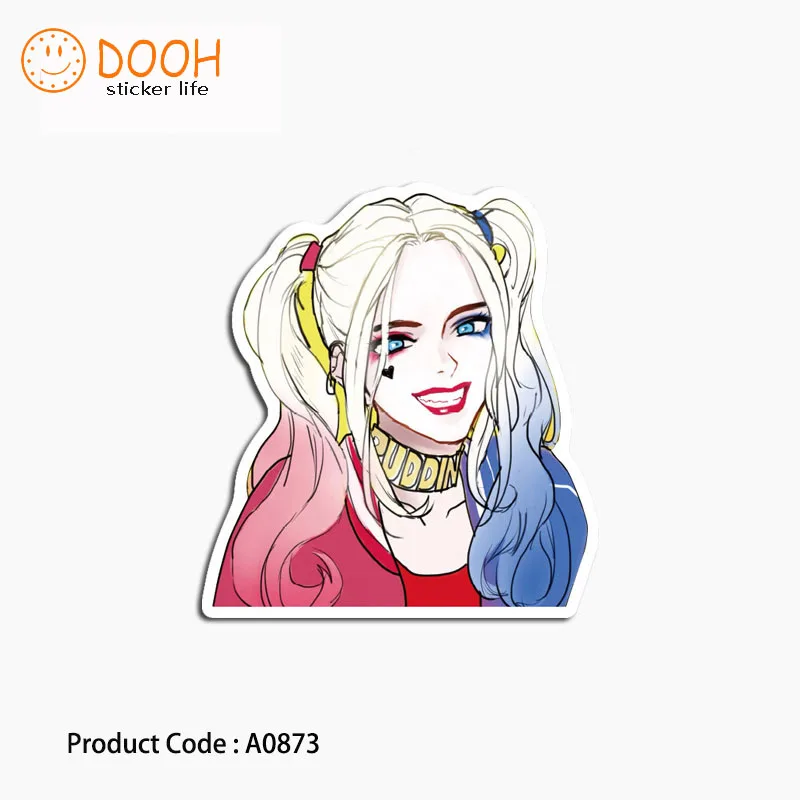 A0873 наклейка джокер девушка jinx отец сын автобус Тигр чемодан ноутбук гитара багаж