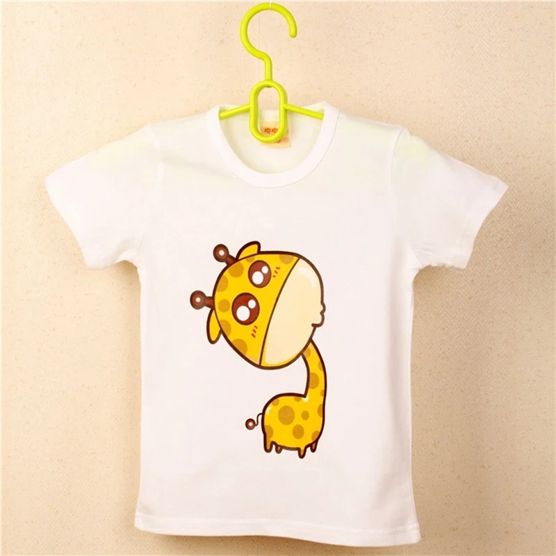 FHADST/Летняя Модная Голубая крутая футболка для маленьких мальчиков 0-2 лет