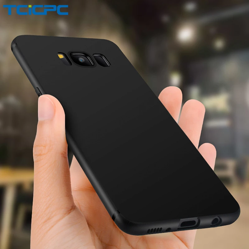 Чехол TCICPC для samsung Galaxy S8, чехол для samsung S8 Plus, чехол, ультра тонкий Силиконовый ТПУ чехол для телефона для Galaxy S8 Plus S 8