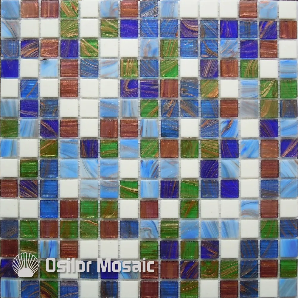 

Бесплатная доставка разноцветная стеклянная мозаичная плитка уличная настенная плитка напольная плитка