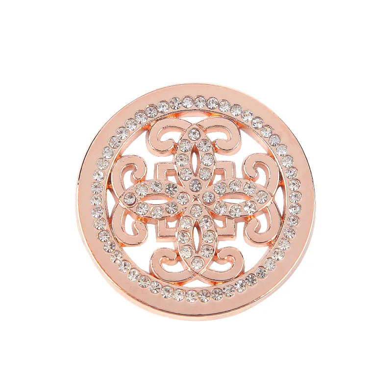 Ювелирное Украшение Винни в стиле барокко ожерелье с подвеской-монетой круглой