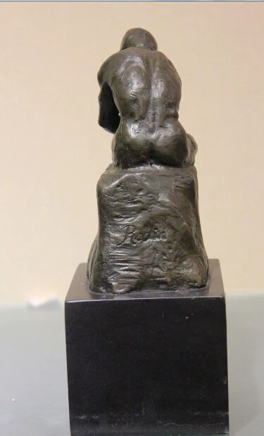 Rodin художественная Статуэтка бронза медный мыслитель художественное оформление