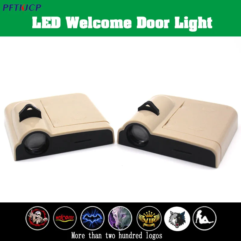 2 шт. двери автомобиля Добро пожаловать Легкий лазер Двери Автомобиля Тень для ZOTYE