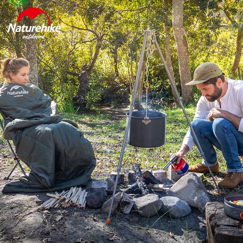 Кронштейн для пикника Naturehike 900 г регулируемый складной алюминиевый