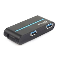 new hot sale 1pc useful 5gbps portable high speed 4 ports usb 3 02 0 external hub adapter for pc laptop
