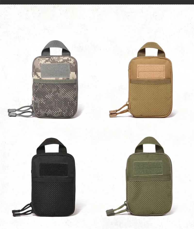1000D нейлоновая тактическая сумка для улицы Molle Военная поясная сумка для мобильного телефона мини инструменты водонепроницаемый спортивный Чехол