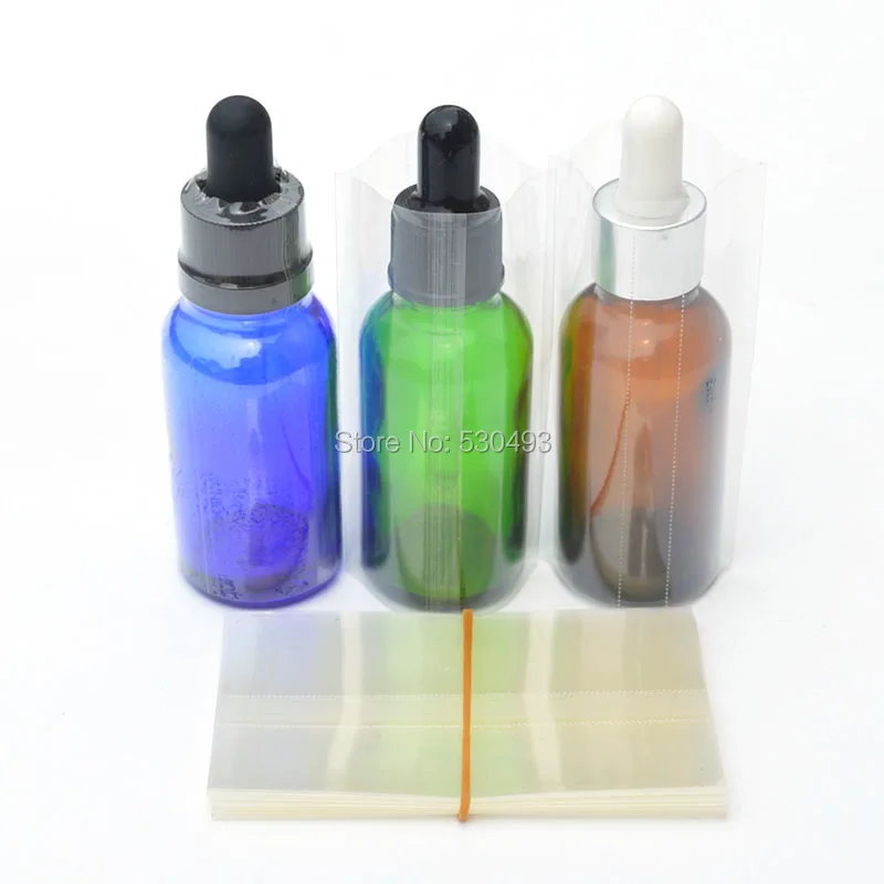 Термоусадочная пленка для электронной жидкости 30 мл стеклянные флаконы с