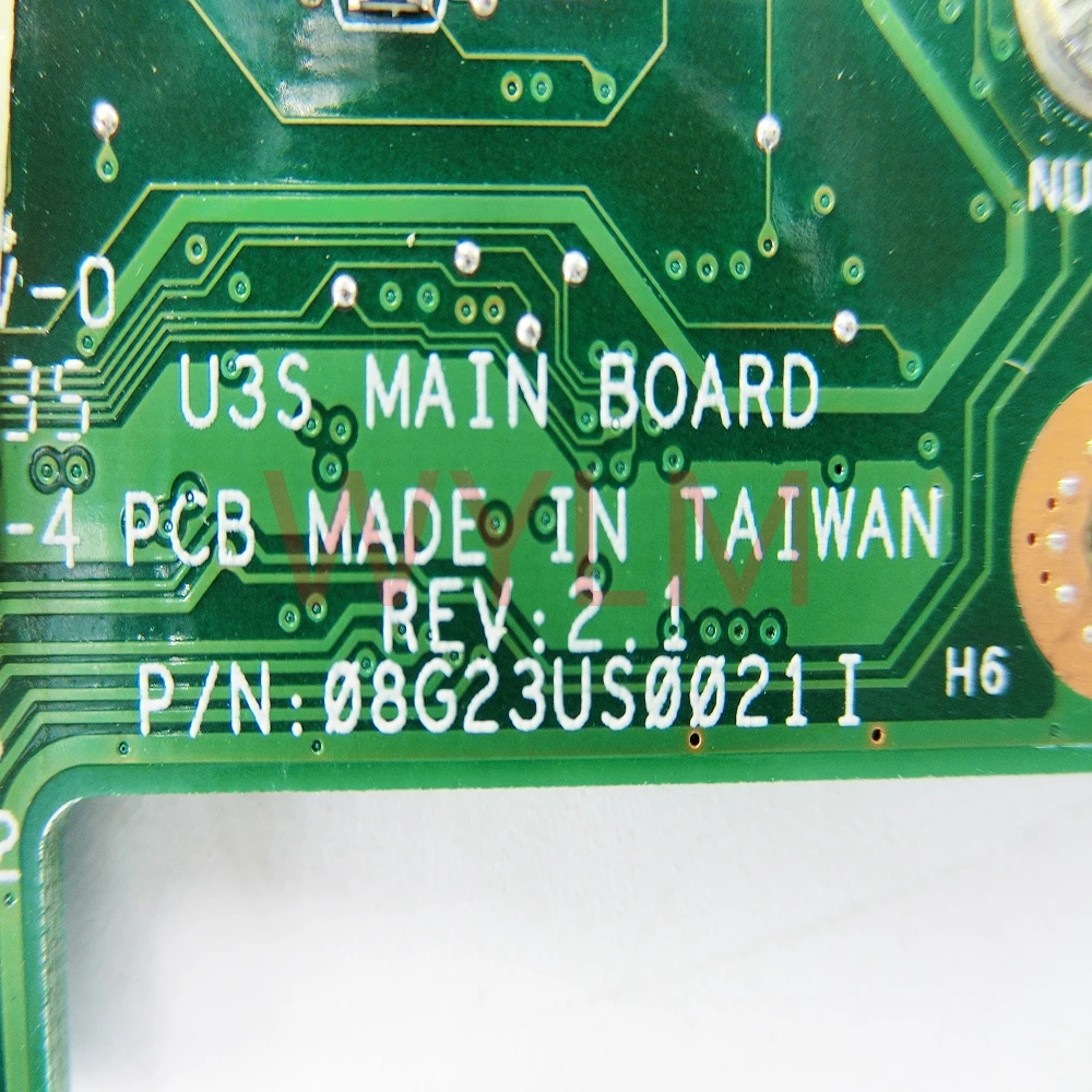 U3S материнская плата Версия 2 1 для ASUS u3sg Материнская ноутбука HM55 DDR3 100%
