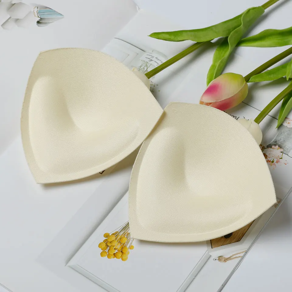 Женский тонкий бюстгальтер с мягкими вставками из пены|swimsuit padding inserts|bikini insertsfoam bra