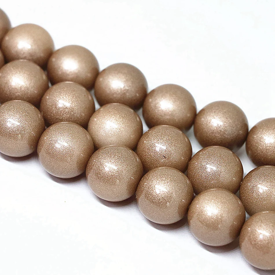 Модные Винтажные женские украшения сделай сам круглые стеклянные россыпью цвета