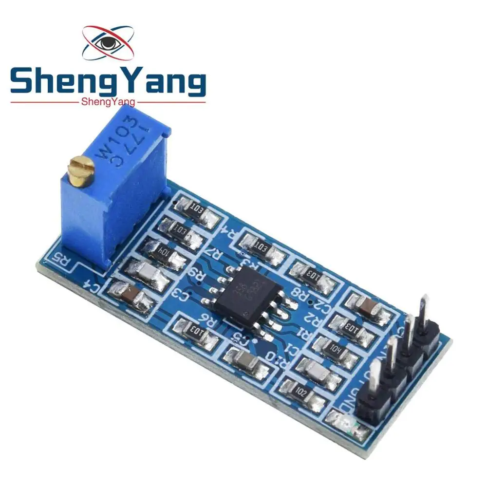 ShengYang LM358 100 увеличение времени усилитель сигнала, модуль операционного усилителя 5-12 В