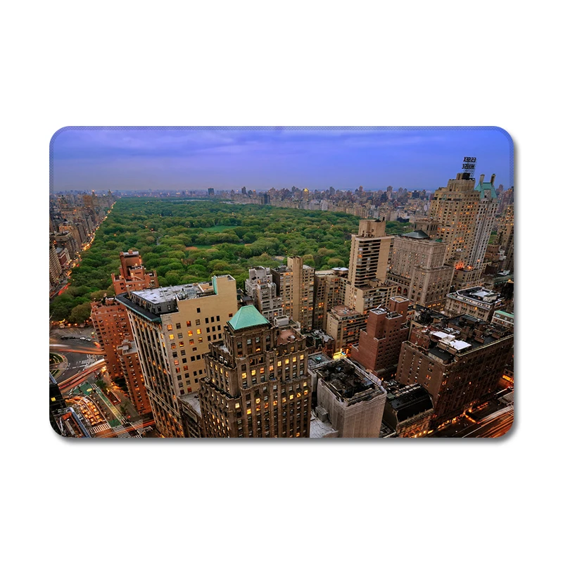 Центральный парк Нью-Йорк США Живописный пейзаж крутая природа резиновый коврик