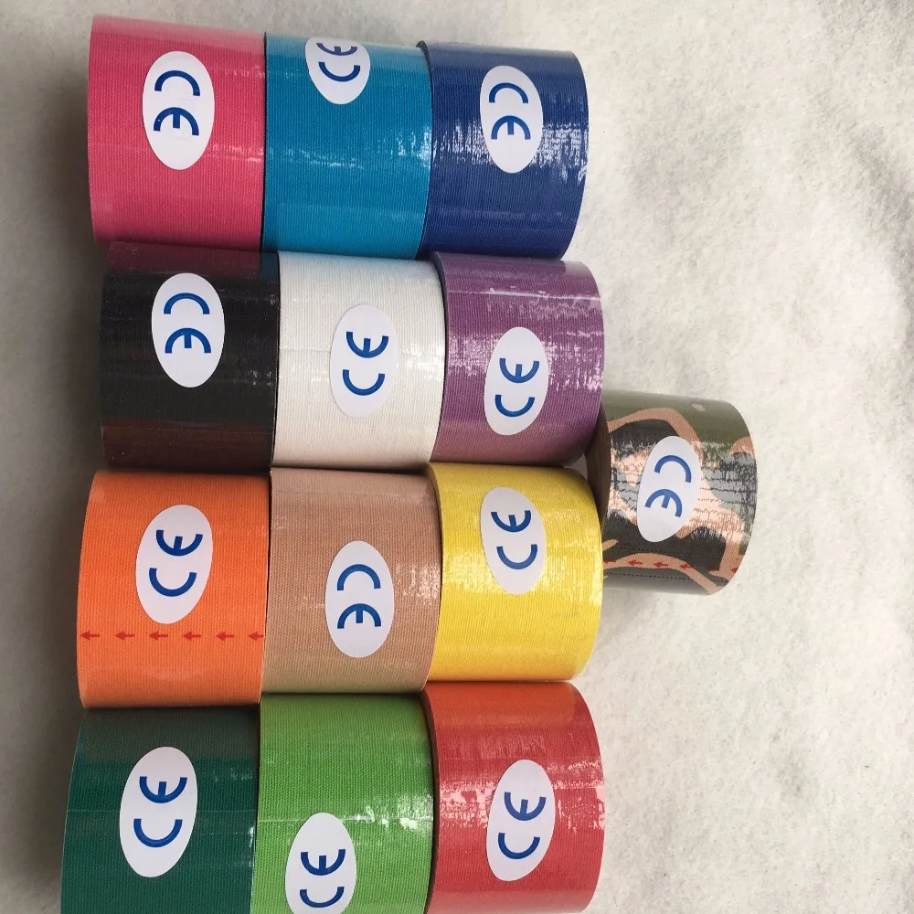 Кинезиологическая терапевтическая лента 5 см * для мышц обеспечения безопасности