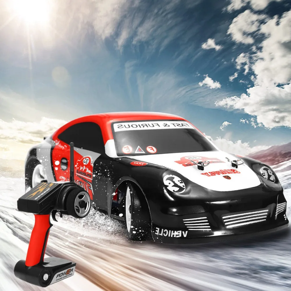 Wltoys K969 масштаб 1:28 30 км/ч высокоскоростной мини Радиоуправляемый автомобиль 2 4G 4WD