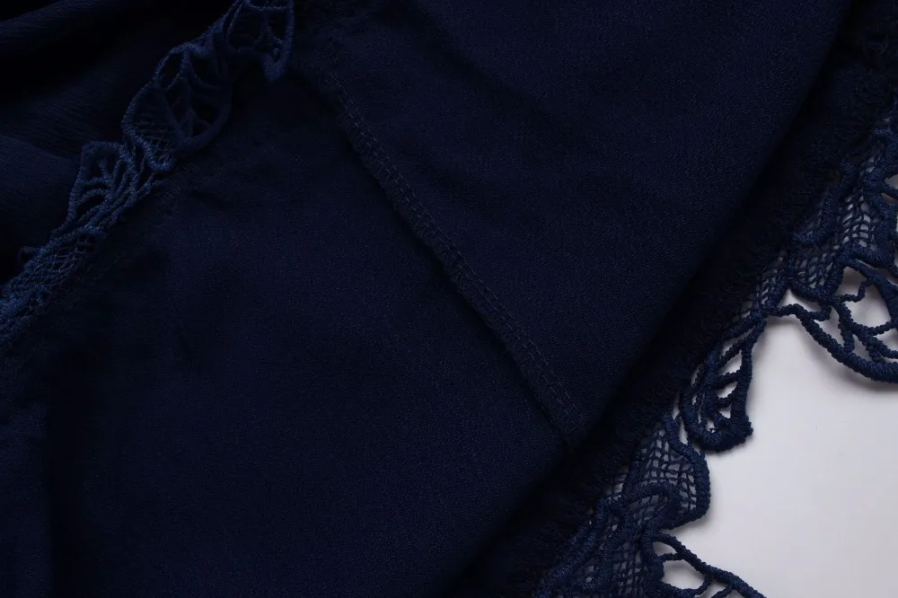 SZCHORIA Лето Для женщин Мода Спагетти ремень Марка V шеи Мини кружевное пляжное