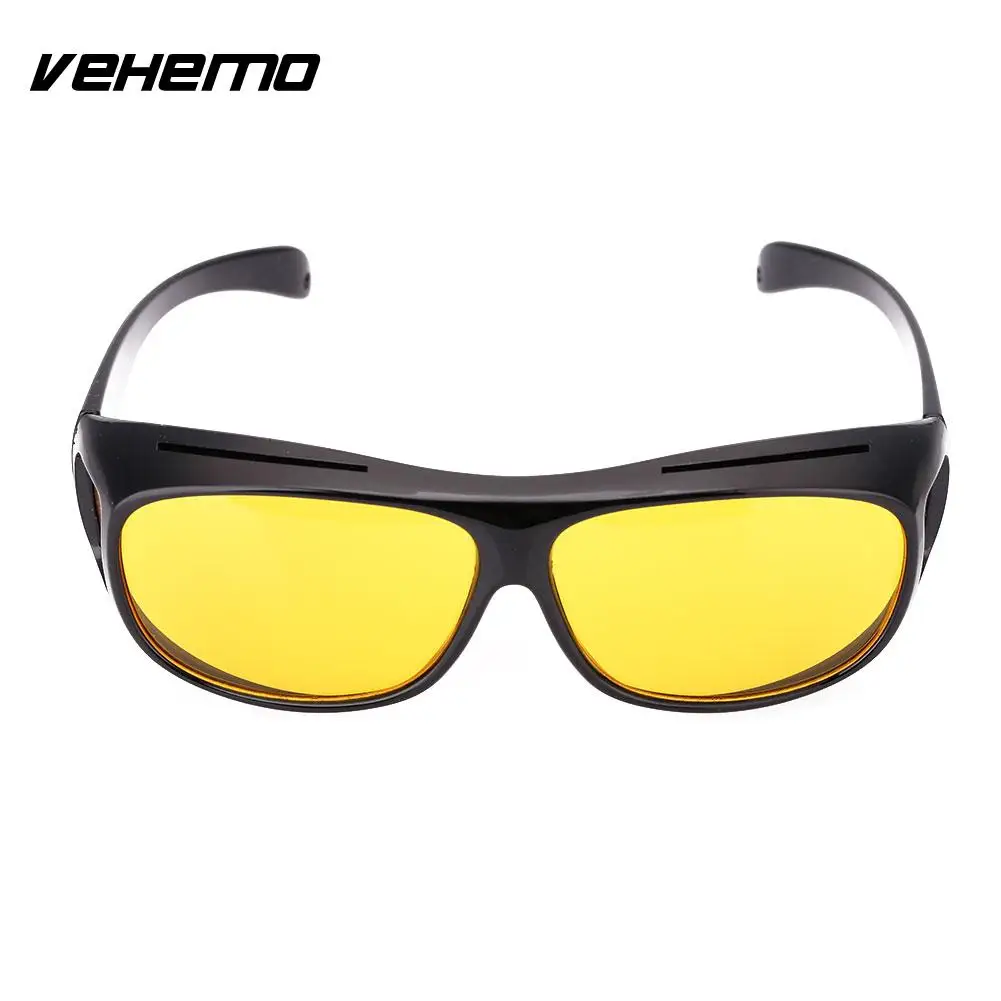 Vehemo HD солнцезащитные очки с желтыми стеклами солнцезащитные очки ночного видения UV400 очки для водителей вождения спорта