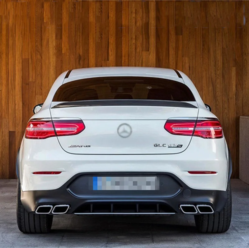 MONTFORD подходит для Benz Coupe GLC300 GLC200 GLC260 спойлер 2017 автомобиля ABS пластик Неокрашенный