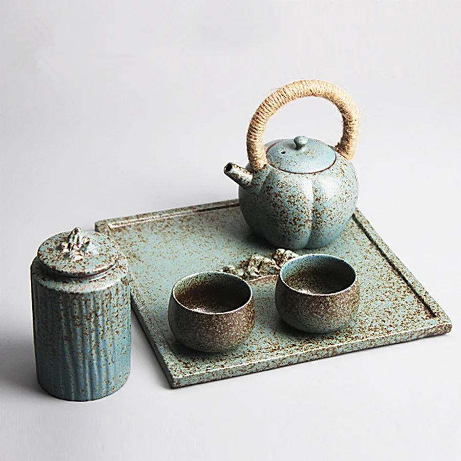 Тайваньский японский чайник кунг фу боковой Kanshou чайный поднос подарочный набор