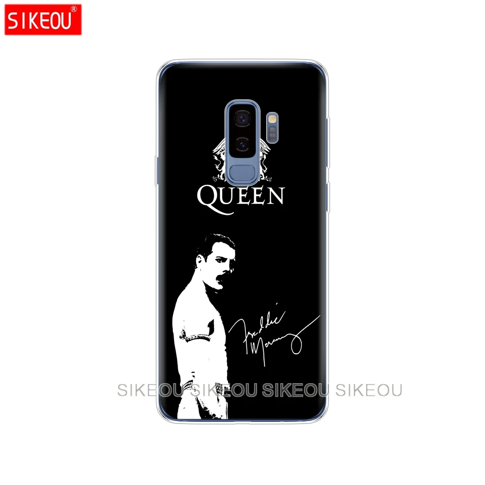 Силиконовый чехол для Samsung Galaxy S9 S8 S7 S6 edge S5 S4 S3 PLUS телефона Freddie Mercury Queen band|Бамперы| |