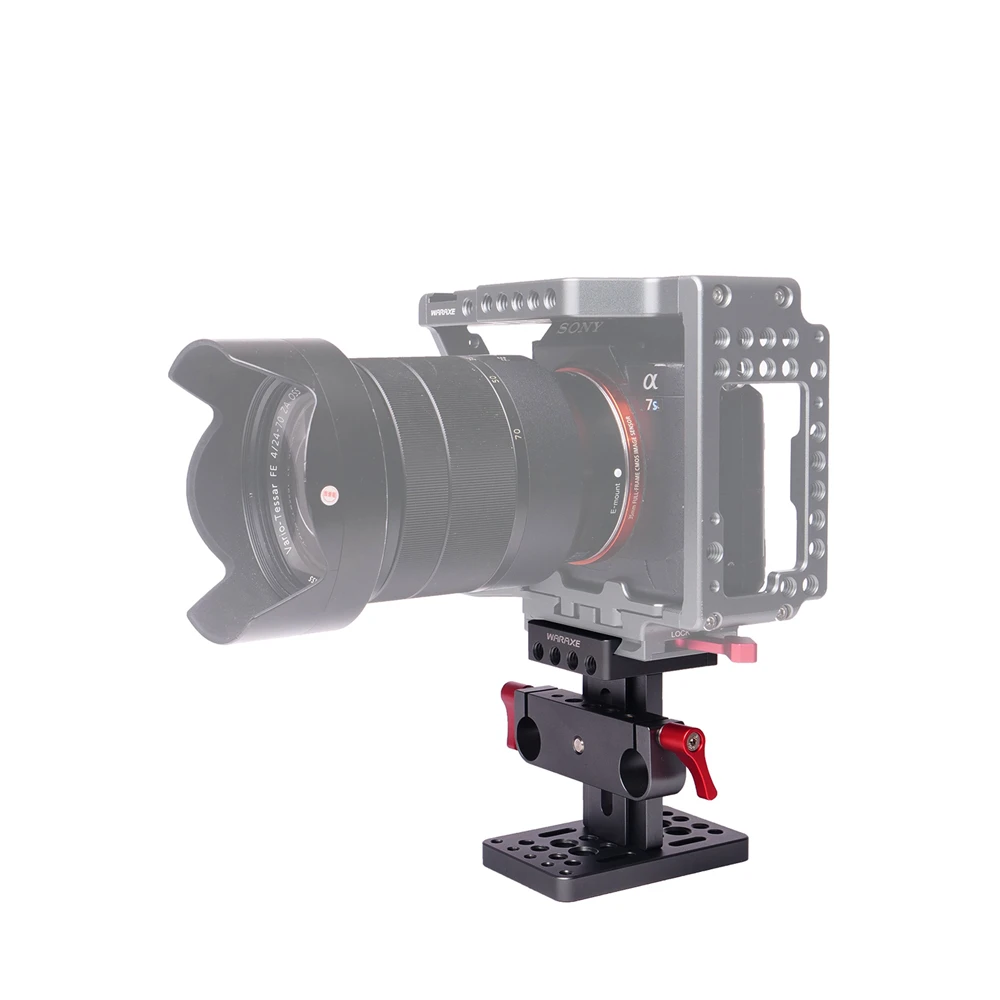 Опорная система направляющей WARAXE 15 мм (стандарт Arca Swiss) для Sony A7 A6500 камеры Panasonic GH5