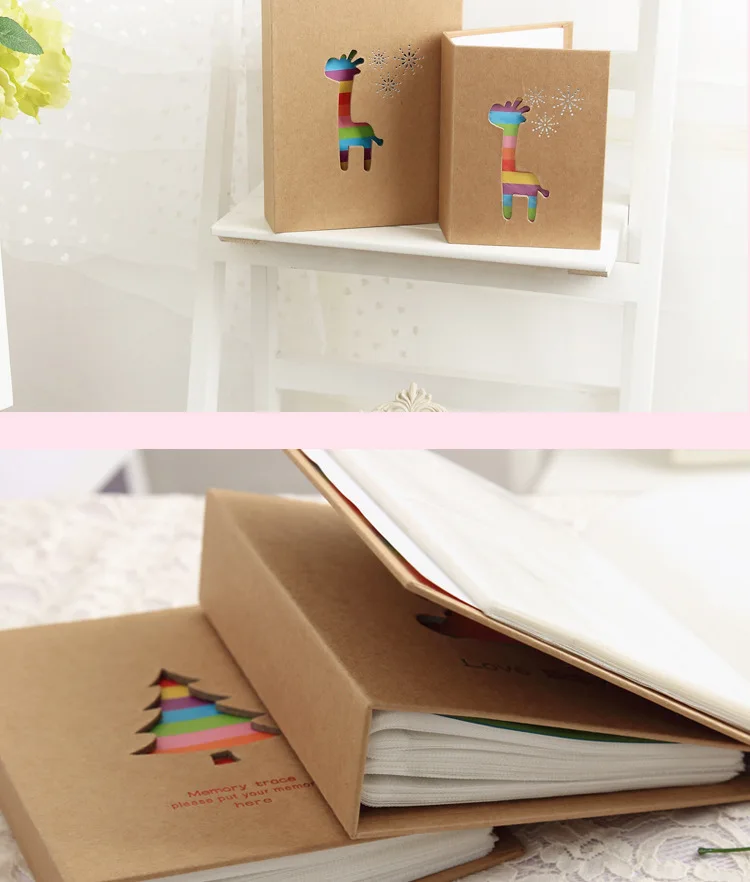 100 карманов, милые фотоальбомы, креативные, DIY, 6 дюймов, пленка для дома, для влюбленных, сохранение памяти, подарки, для хранения фотографий, скрапбукинга, фотоальбомы