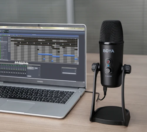 BOYA USB микрофон для Windows Mac компьютер ноутбук ПК интервью конференции прямой поток Подкаст Студия Аудио Видео Запись микрофон