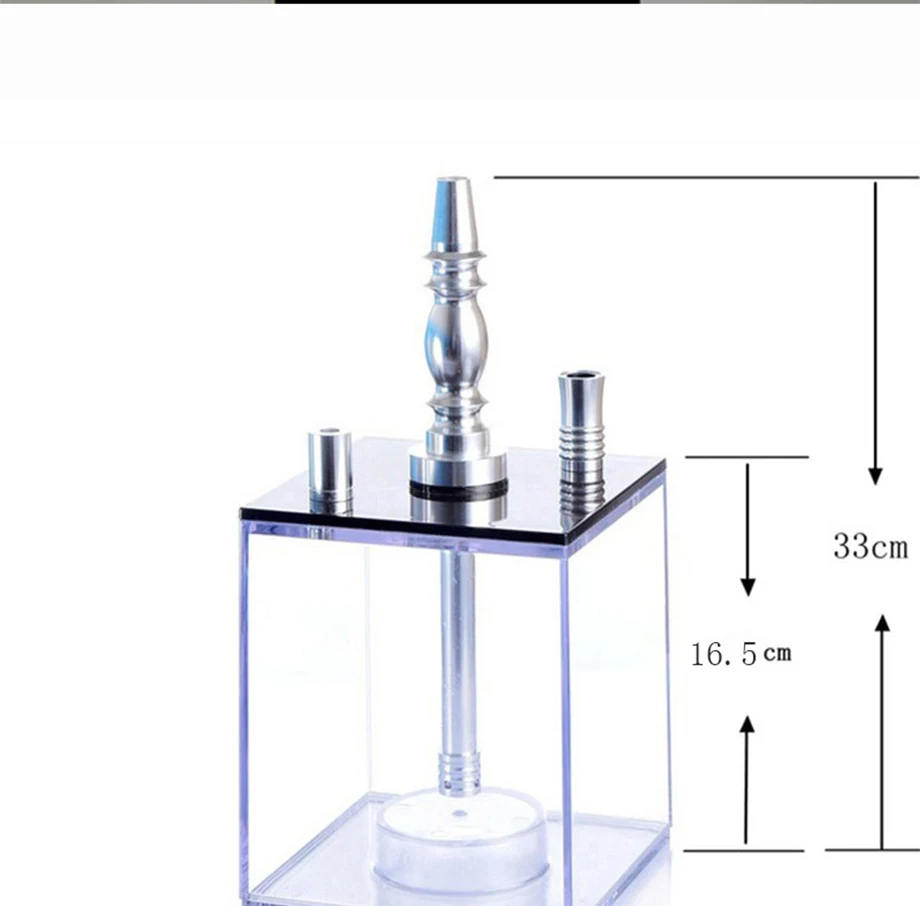 Арабский акриловый кальян набор, кальян Cachimba кальян наргиле светодиодный свет уголь Tigela кальян база Sisha аксессуары вечерние подарки