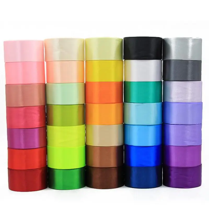 2 &quot50 мм ширина шелковая атласная лента свадебное украшение для вечеринки