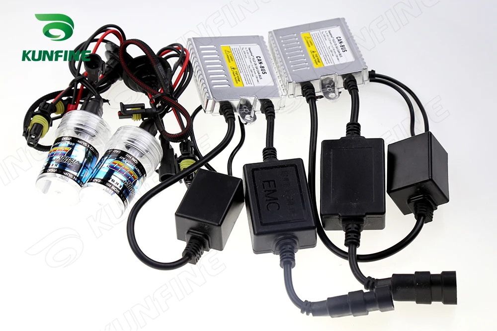 12V/55W Canbus HID xenon комплект H7/H1/H3/H8/9004/9005/9006/9007/880/D2S/H4-2/H7R/H3C ксеноновая лампа с тонким
